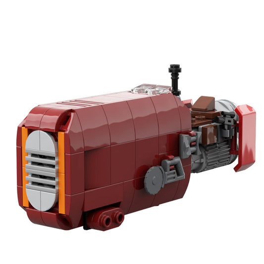 moc-56363 rey's speeder from the force awakens - 168 pcs - 1