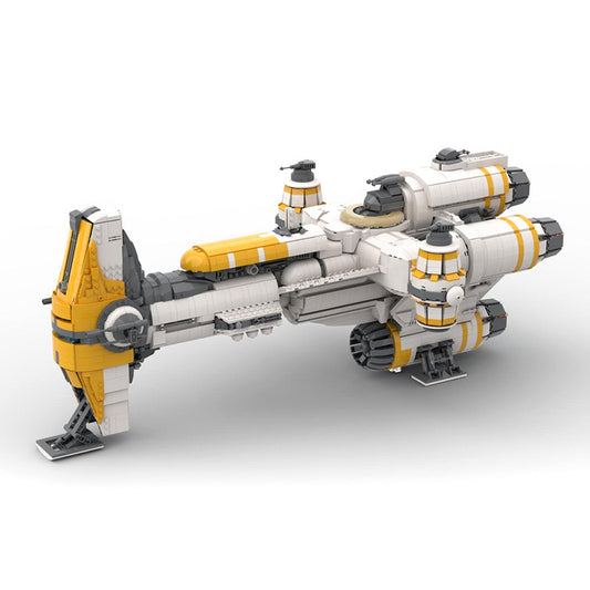 moc-57343 ucs hammerhead corvette lightmaker from rogue one  - 1