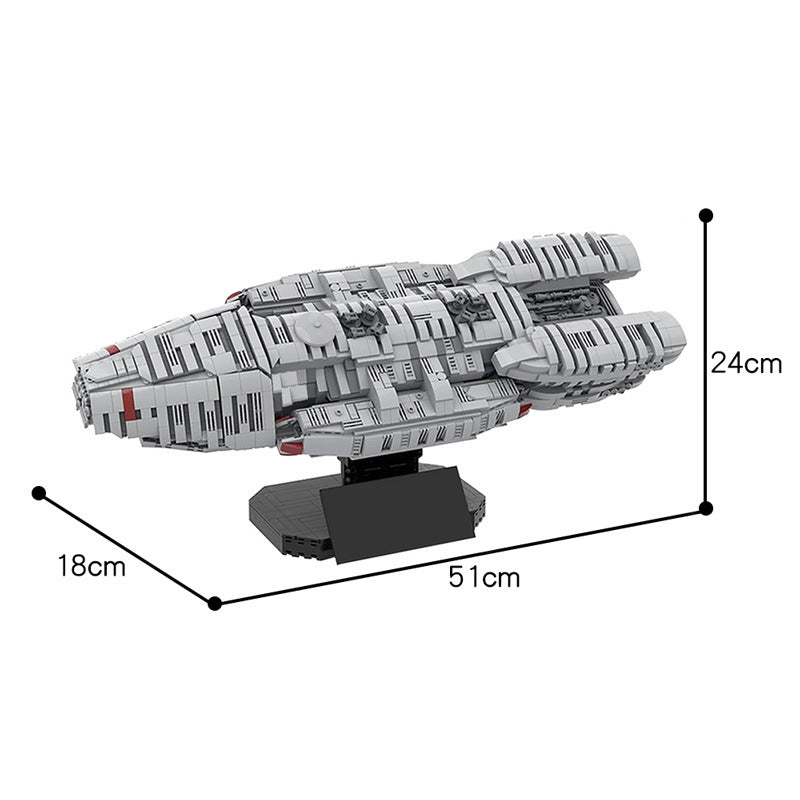 moc-57856 battlestar galactica - ucs scale - 3519 pcs - 3