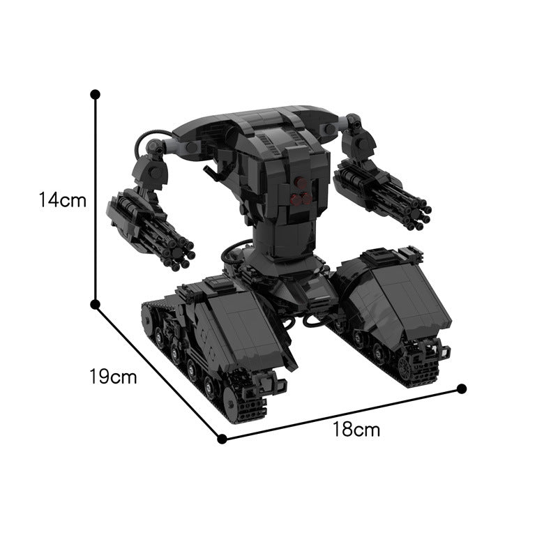 MOC-58403 Mech Tank Hunter Killer X1 - 1223 pcs - 5