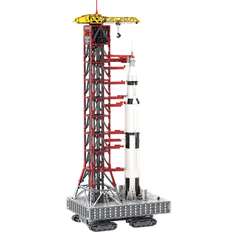 moc-60088 launch tower mk i for saturn v (21309/92176) with crawler - 1