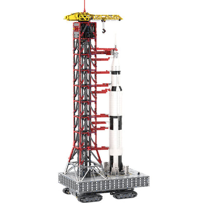 moc-60088 launch tower mk i for saturn v (21309/92176) with crawler - 1