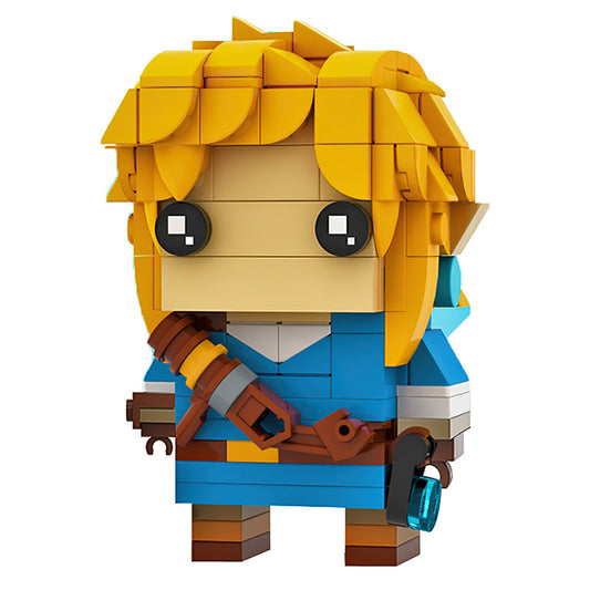 moc-61395 link brickheadz - zelda breath of the wild - 5