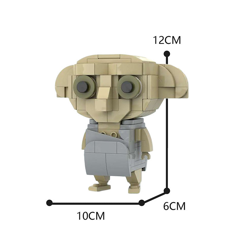 moc-62101 brickpop dobby for harry potter lovers - 153 pcs - 1