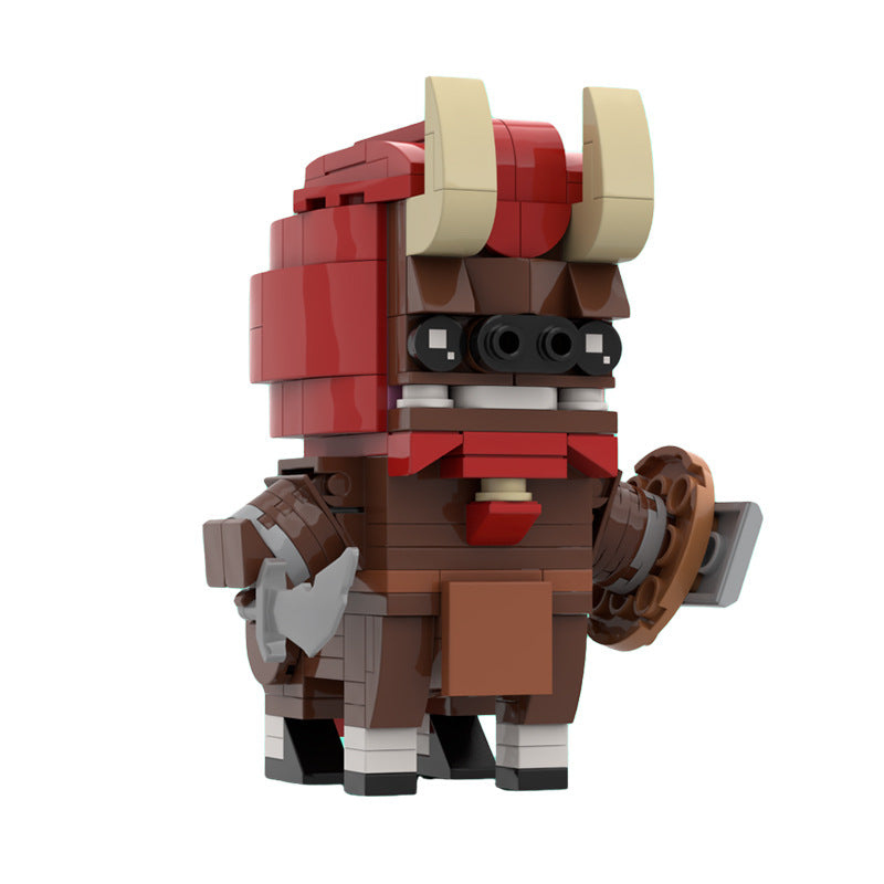 moc-63736 red lynel brickheadz from the legend of zelda: breath of the wild - 1