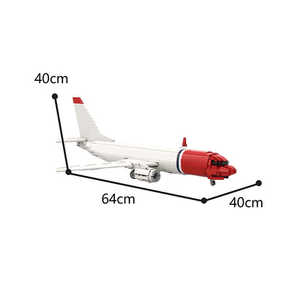 moc-65055 boeing 737-800 in the norwegian airlines - 1:51 scale - 1