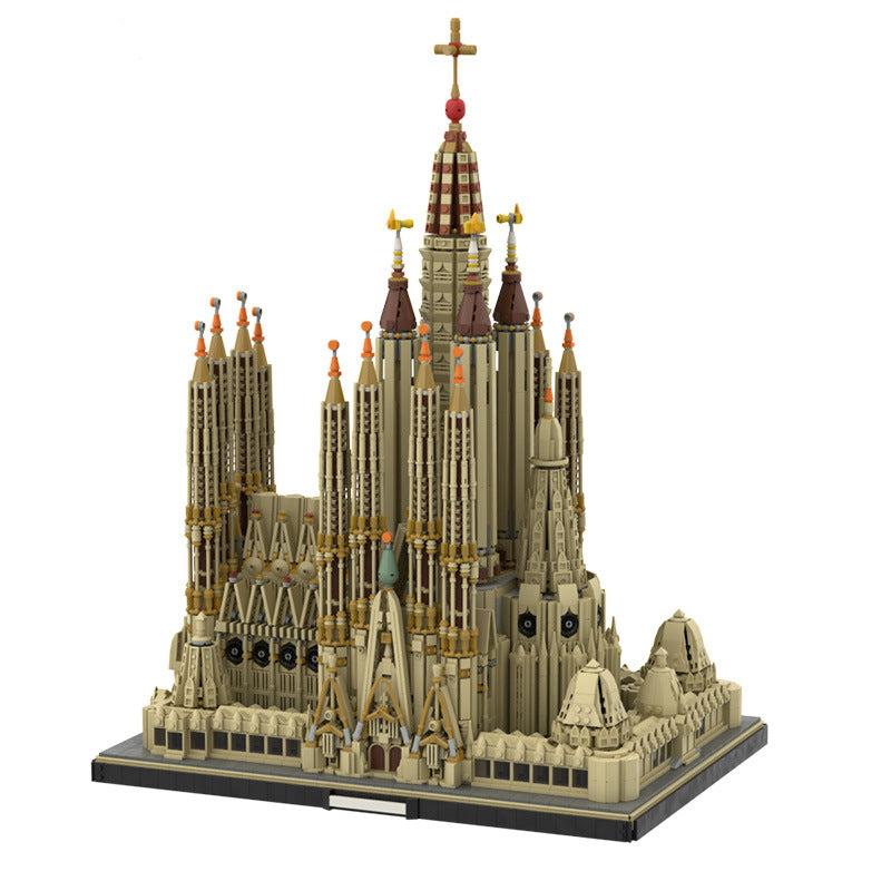 moc-65795 barcelona sagrada familia   10035 pcs - 1