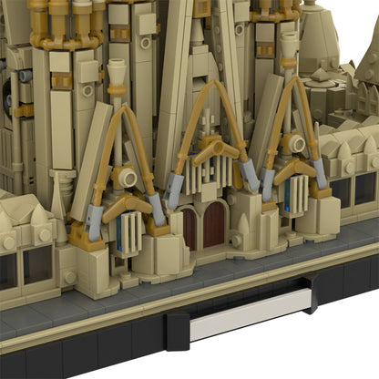 moc-65795 barcelona sagrada familia   10035 pcs - 4