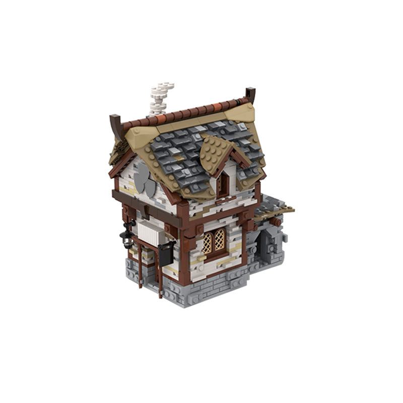 moc-66338 medieval tavern moc - 1059 pcs - 2