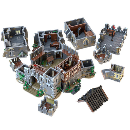 moc-68151 medieval architecture lion castle - 7543 pcs - 2