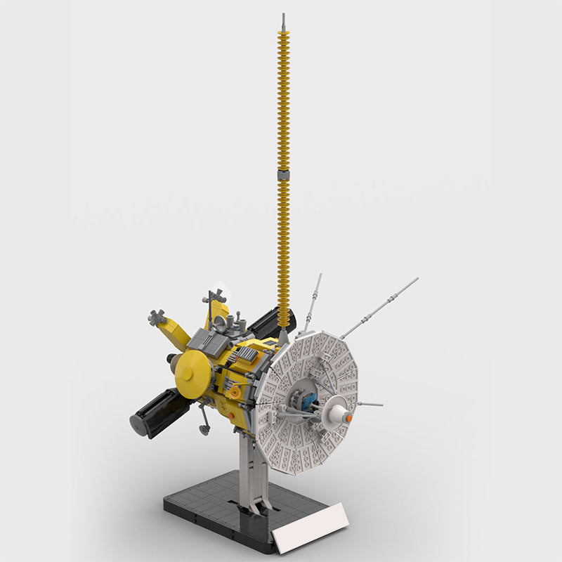 moc-68234 cassini huygens spacecraft scale 1:12 - 2096 pcs - 2