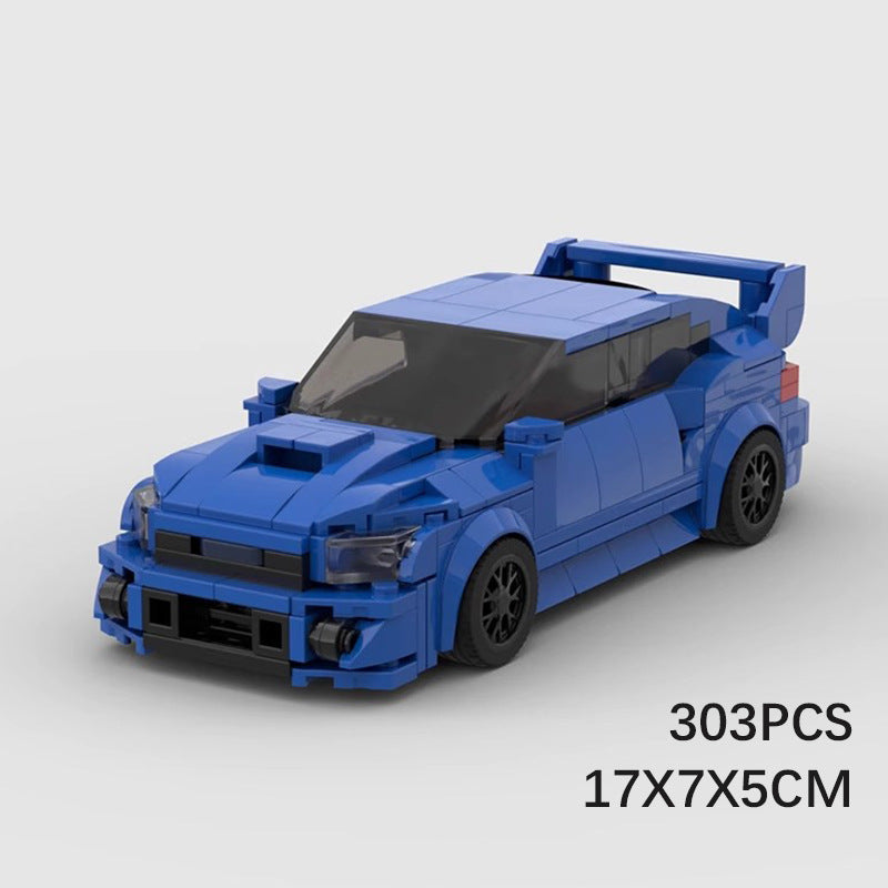 moc-70675 subaru impreza wrx sti 303 pcs 6