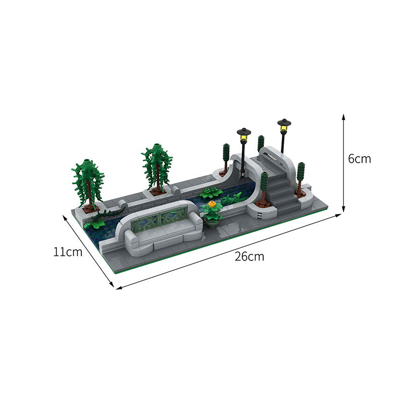 moc-71188 modular canal 01 - 425 pcs - 1