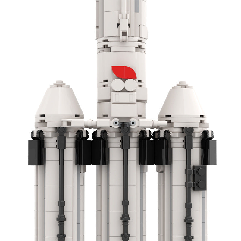 moc-73911 falcon 9 collector’s edition 1:110 scale - spacex - 1797 pcs - 3