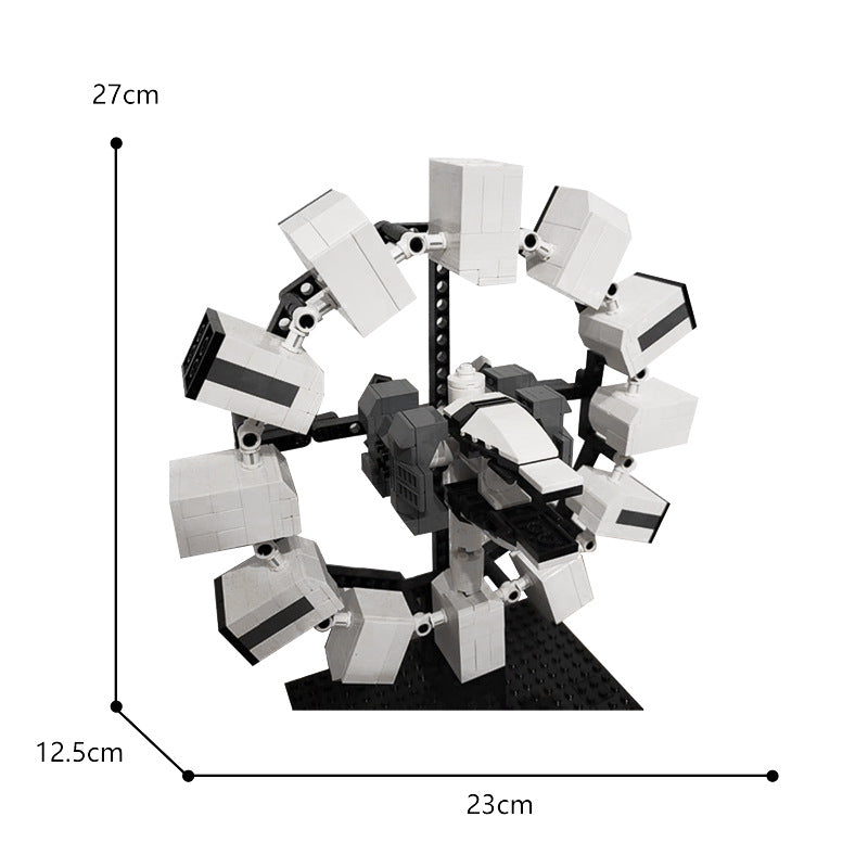 moc-74194 endurance spaceship from the movie interstellar - 690 pcs - 4