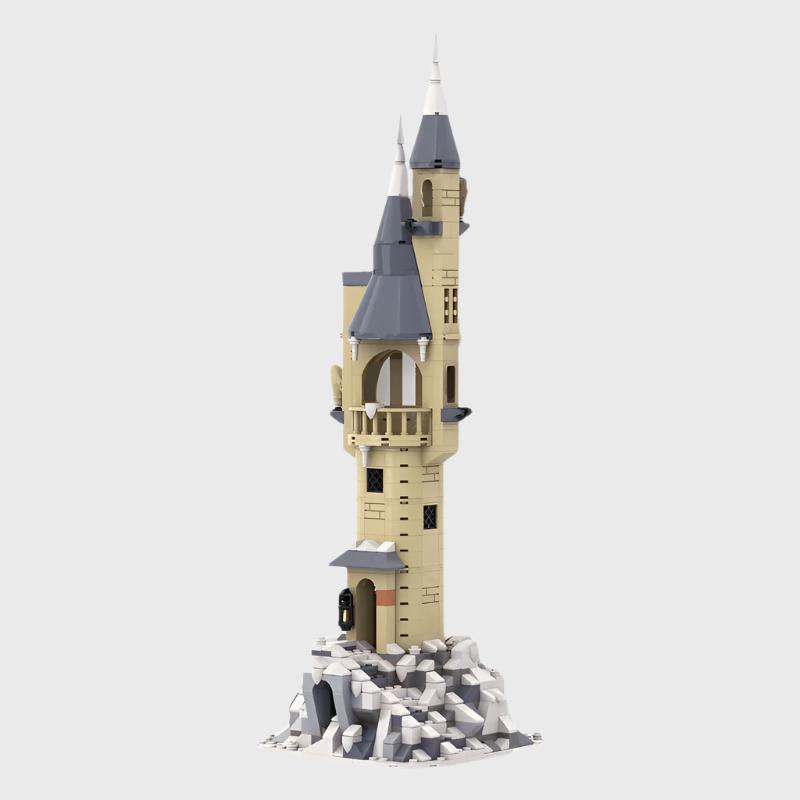 moc-74348 hogwarts owlery tower - 501 pcs