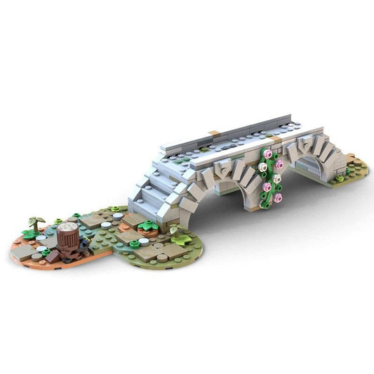 moc-74371 medieval bridge to go with the 21325 medieval blacksmith - 1