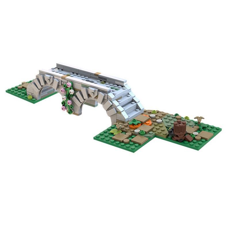 moc-74371 medieval bridge to go with the 21325 medieval blacksmith - 3