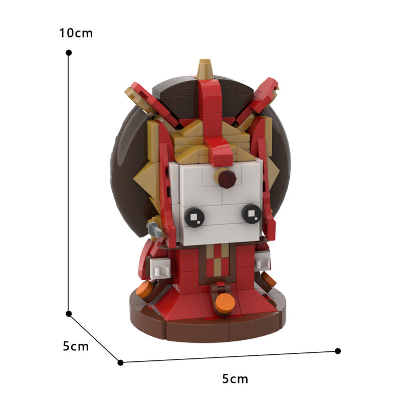 MOC-74774 Queen Amidala BrickHeadz - Star Wars - 221 pcs - 3