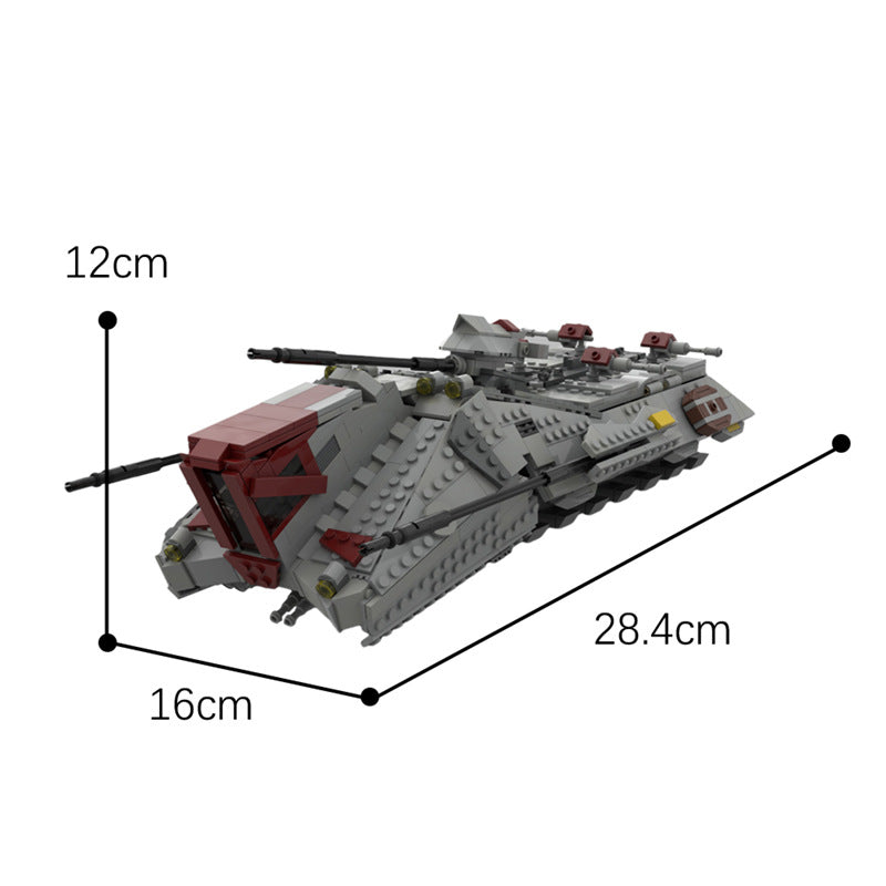 moc-75392 tonyhardy1999 ut-at from star wars - 980 pcs - 1