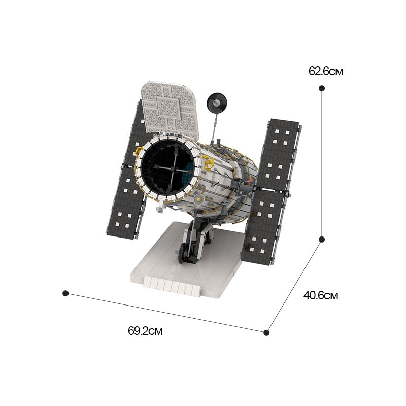 moc-75987 hubble space telescope 1:25 scale - 5027 pcs - 2