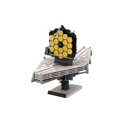 moc-77613 james webb space telescope (jwst) 1:25 scale - 4594 pcs -    7