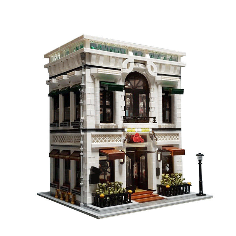 moc-78365 seafood restaurant 'flying lobster' modular - 3826 pcs