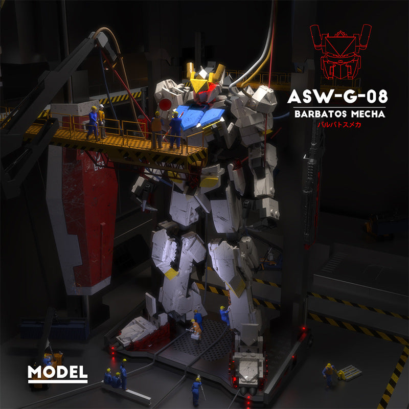 moc-82994 gundam barbatos 4th form - 900 pcs - 2