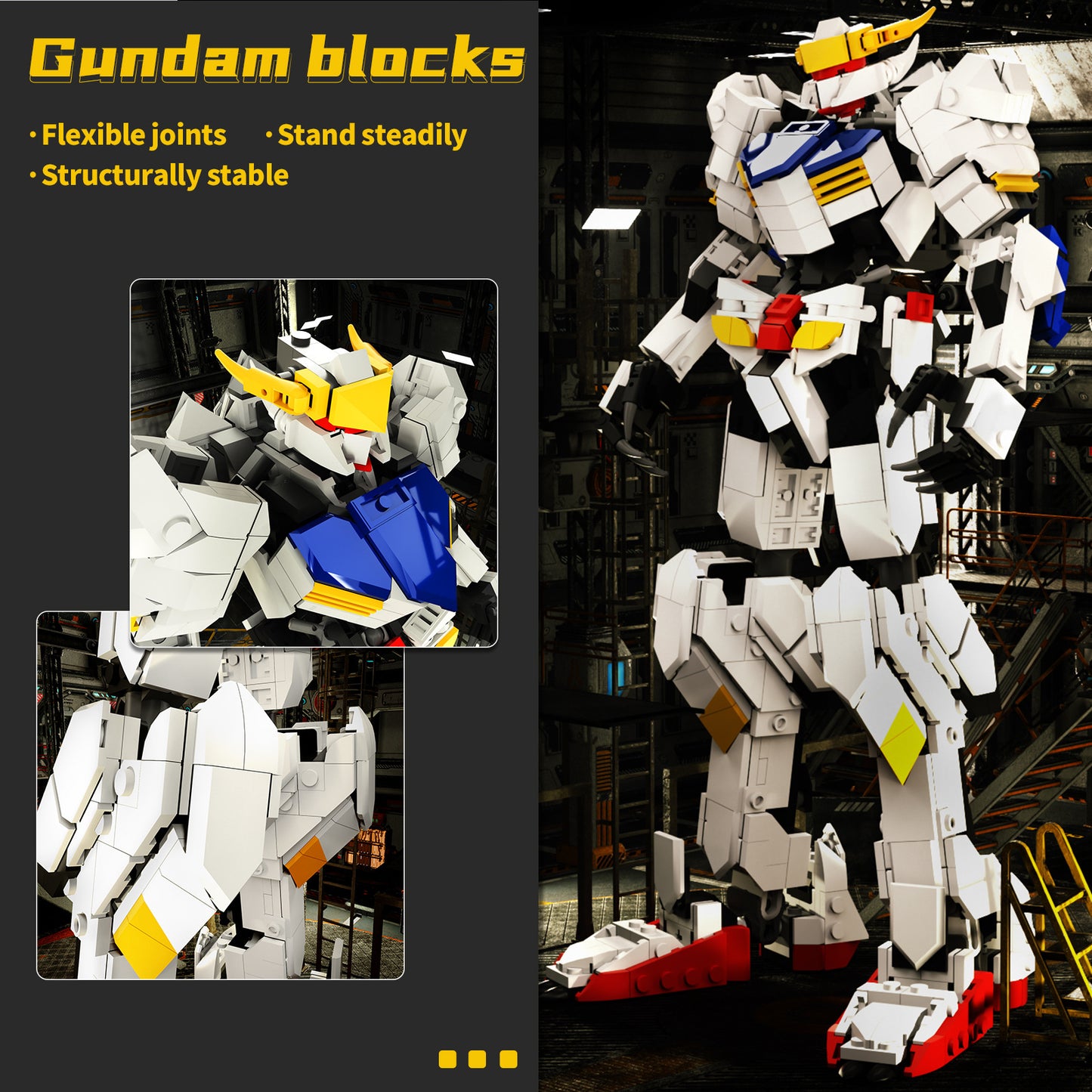 moc-82994 gundam barbatos 4th form building blocks - 1