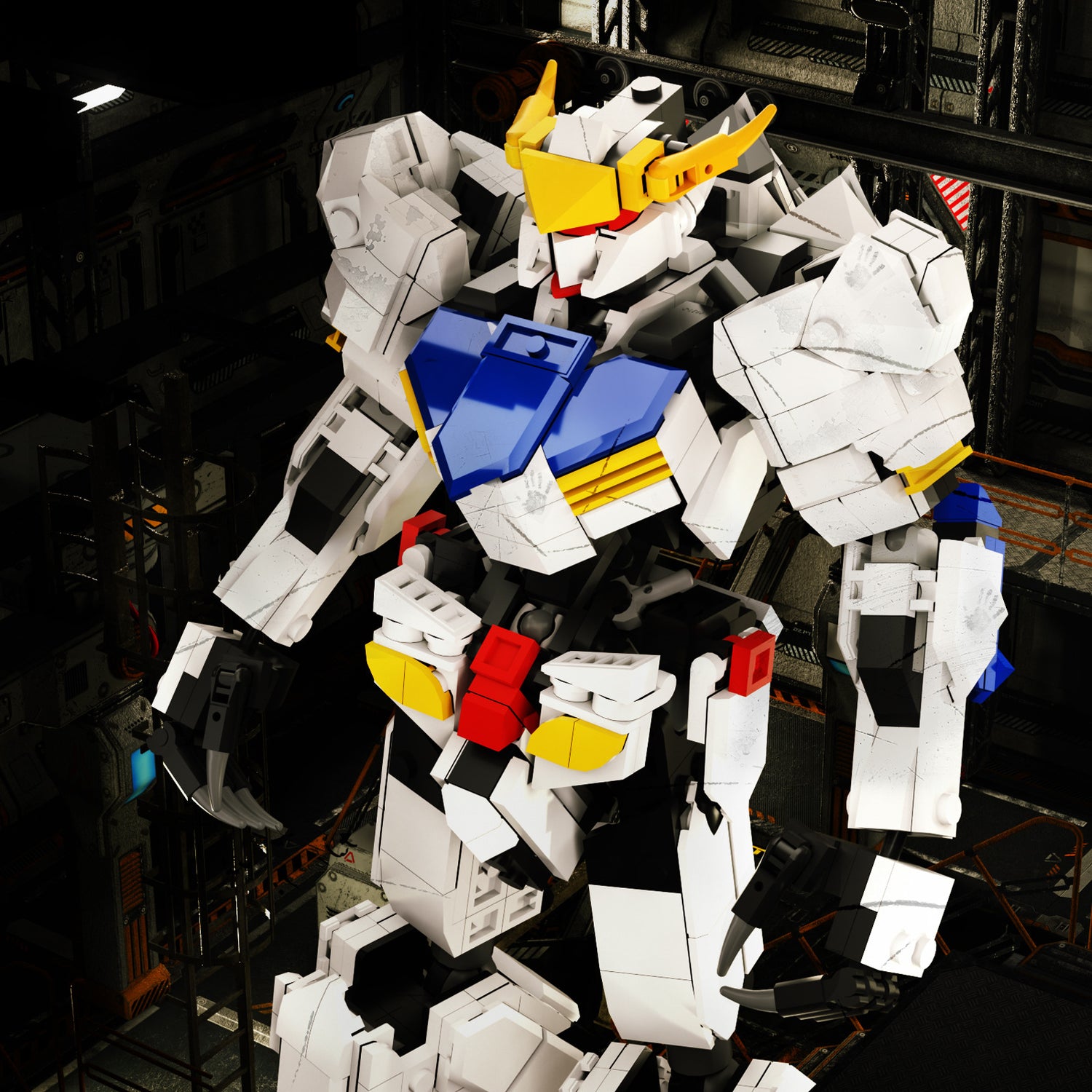 moc-82994 gundam barbatos 4th form building blocks - 3