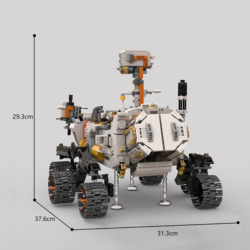 moc-83246 nasa perseverance mars rover (mars 2020) - 2997 pcs - 8