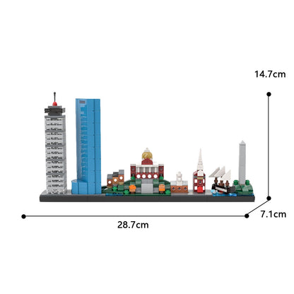 moc-83515 boston skyline 455 pcs