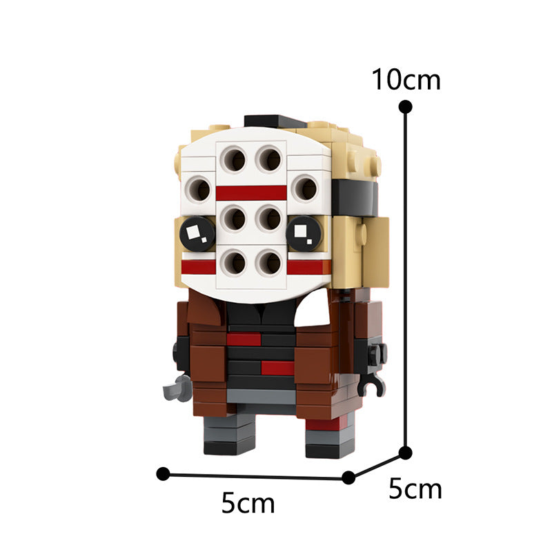 MOC-84775 Jason Voorhees BrickHeadz (Friday the 13th) - 150 pcs - 2