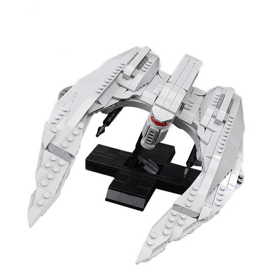 moc-85569 mk ii cylon raider - minifig scale - battlestar galactica -1