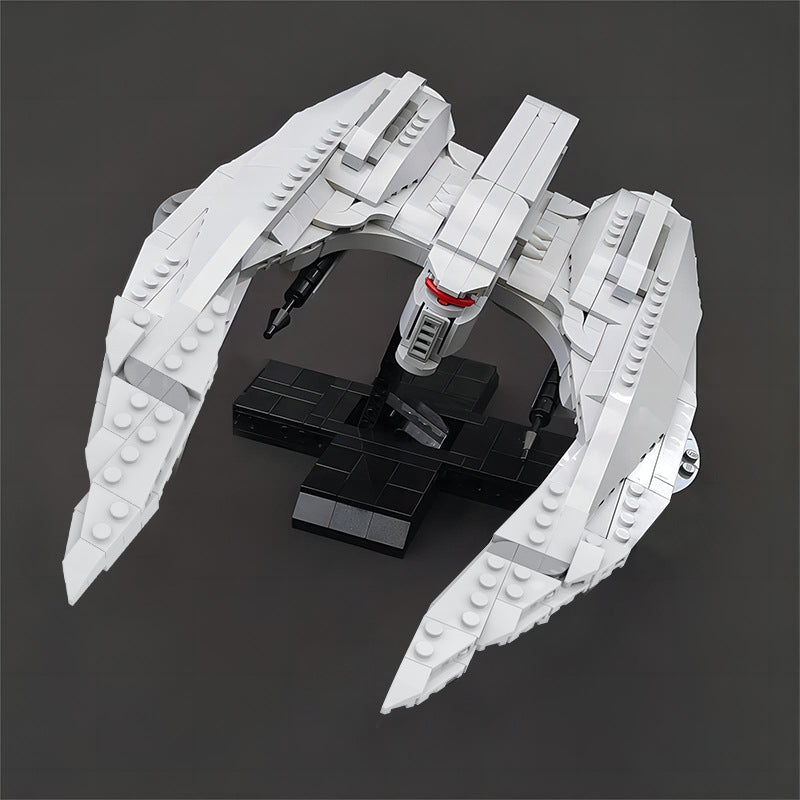 moc-85569 mk ii cylon raider - minifig scale - battlestar galactica -3