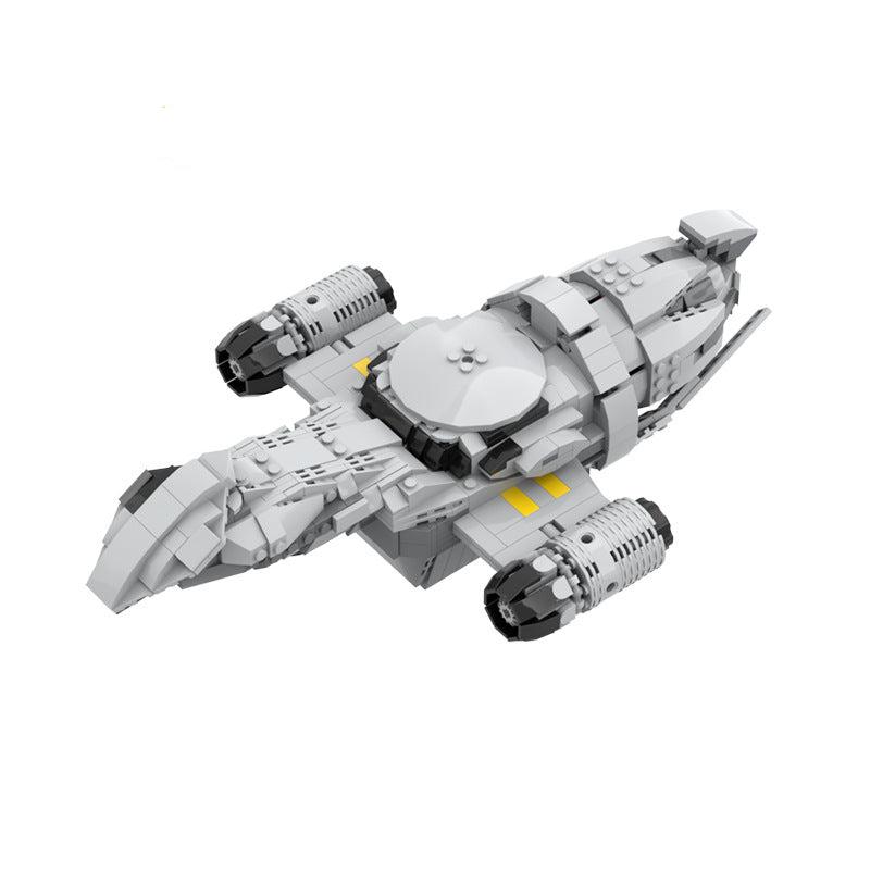 moc-87563 serenity spaceship from "firefly" and "serenity" - 914 pcs - 1