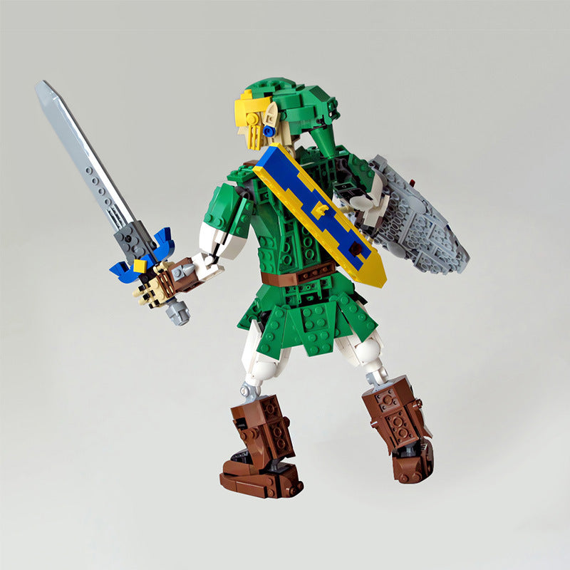 moc 90299 hero of time  the legend of zelda - 552 pcs - 3