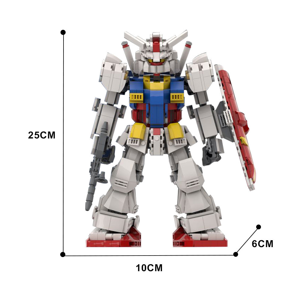 moc-90920 robo rx-78-2 gundam building blocks - 4