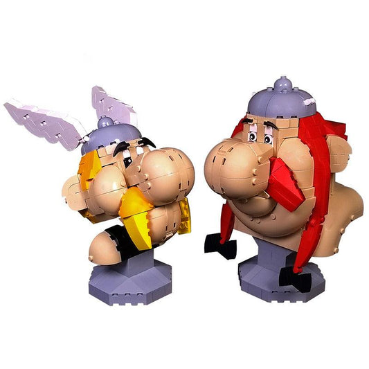 moc-91023 asterix and obelix blocks set - 997 pcs - 5