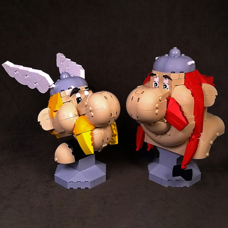 moc-91023 asterix and obelix blocks set - 997 pcs - 3