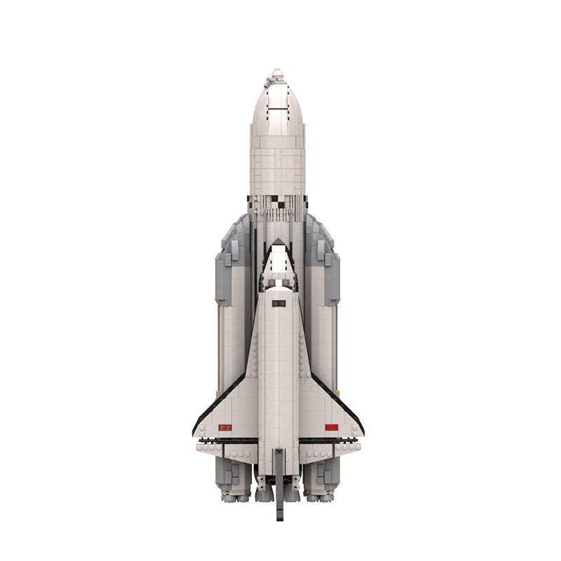 moc-91433 space rocket - 1:110 model of the buran rocket - 3844 pcs - 1