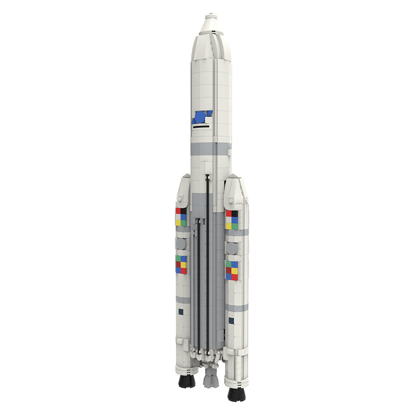 moc-93722 ariane 5 rocket - european heavy-lift space launch vehicle - 4