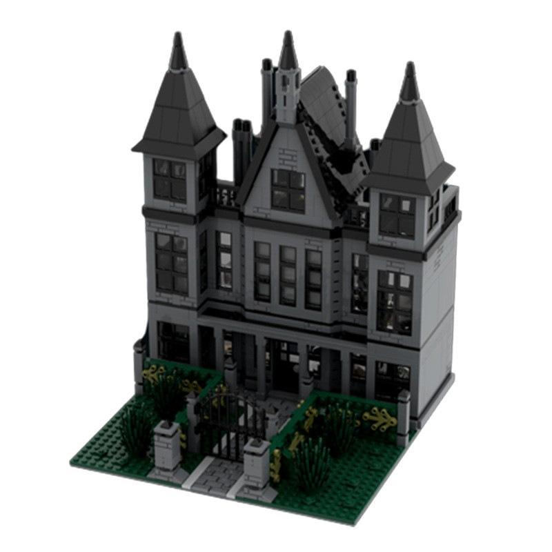 moc-94689 malfoy manor - harry potter block set - 1812 pcs - 4