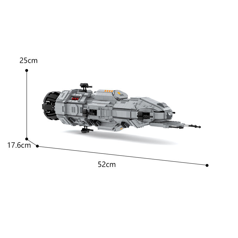 moc-95452 rocinante mid scale from the expanse - 1930 pcs - 8