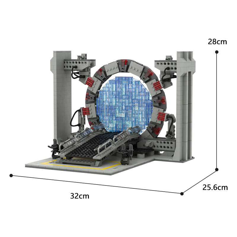 MOC-95538 Stargate SG-1 - Gateroom - 1132 pcs - 4