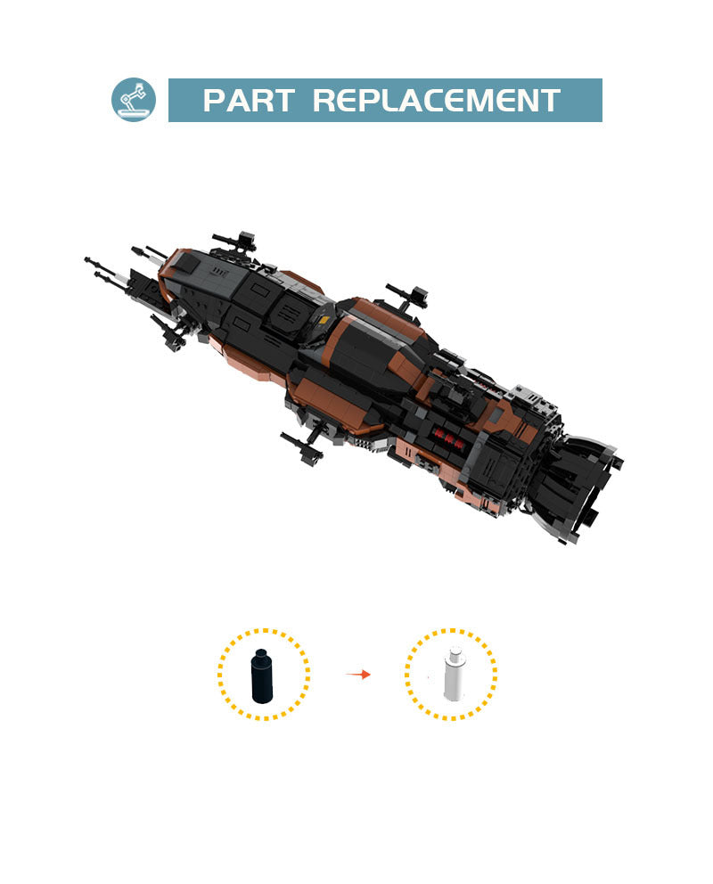 MOC-95879 MCRN - Tachi Mid Scale From The Expanse -  1975 pcs - 5