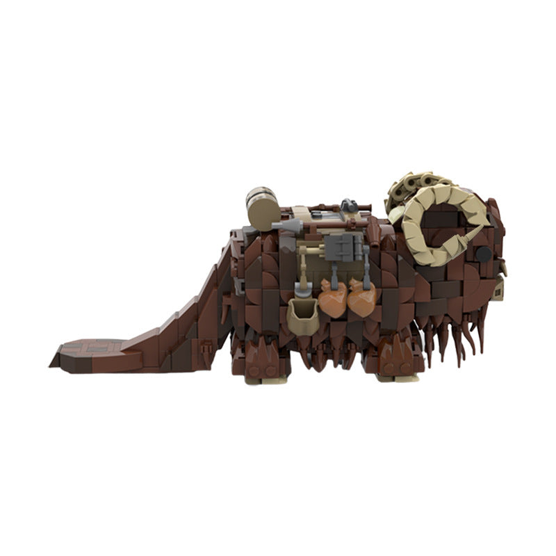 moc-97302 bantha - tusken raider transport from star wars - 687 pcs - 4