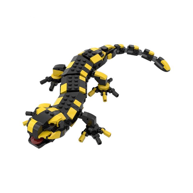 moc-97315 fire salamander - custom blocks set - 314 pcs - 1