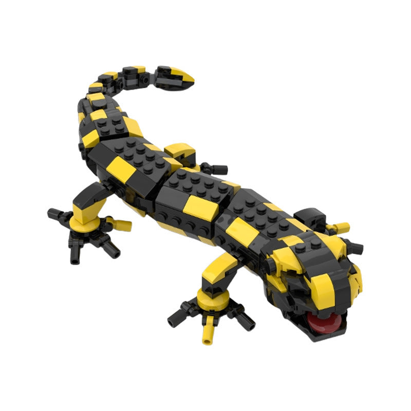 moc-97315 fire salamander - custom blocks set - 314 pcs - 2