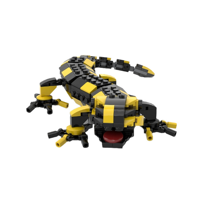 moc-97315 fire salamander - custom blocks set - 314 pcs - 4